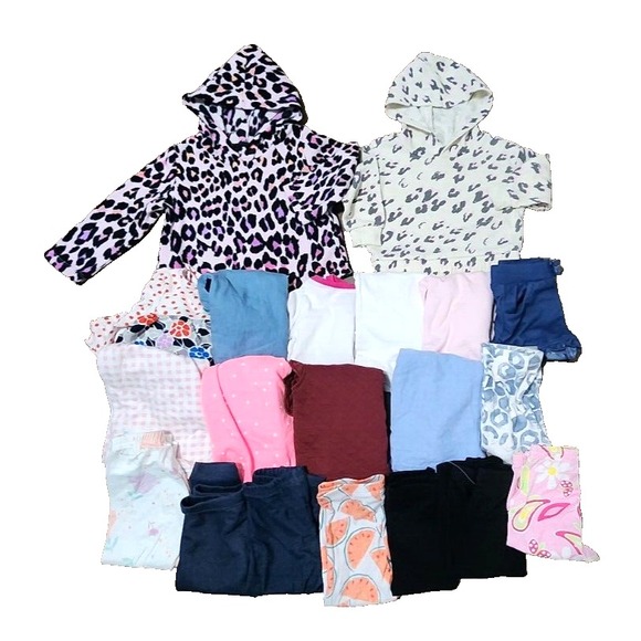 EUC HUGE Lot Baby Girls Mix Brand Clothes 20 Pieces Sz 12-1 8 Months FALL/WINTER